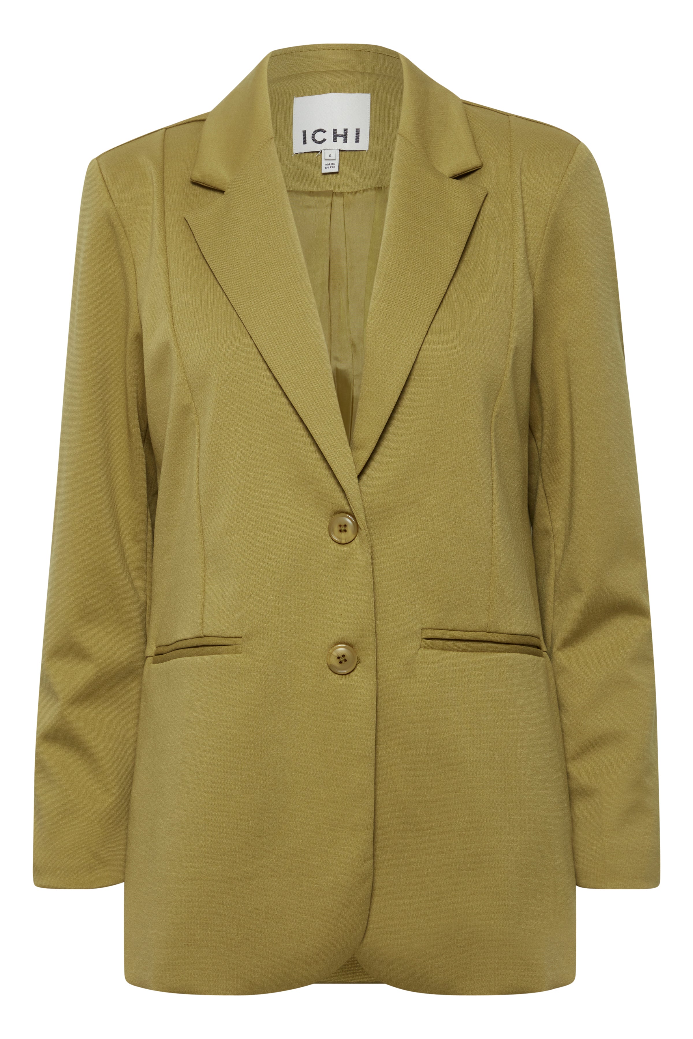 Kate Oversize Green Moss Ichi Blazer