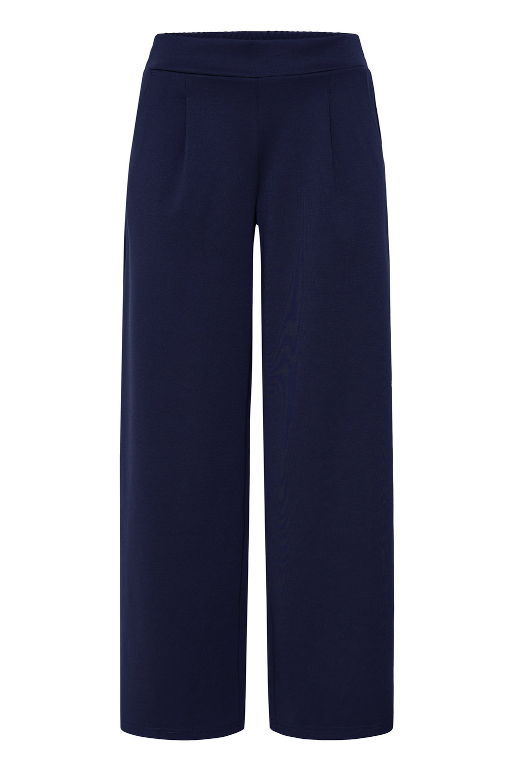 ICHI Kate Wide Long Maritime Blue Trousers