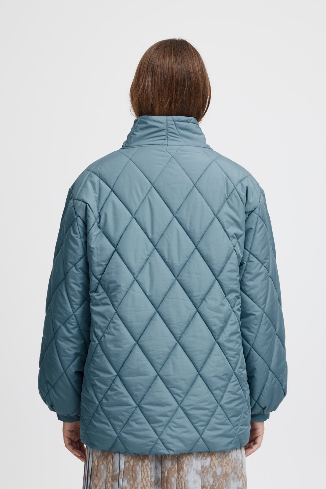 Manteau Hansa Court Bleu Mirage Ichi