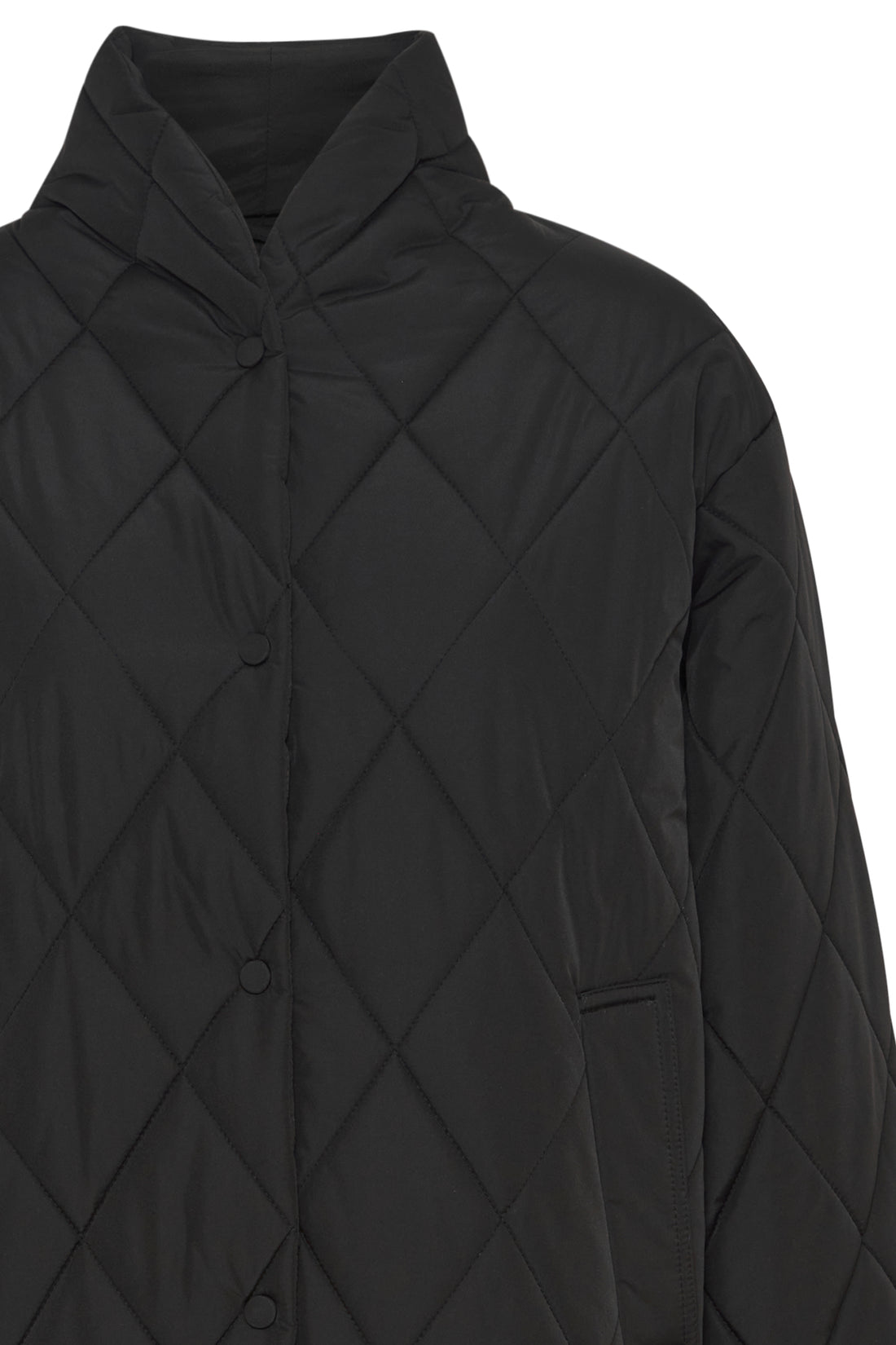 Manteau Hansa Court Noir Mirage Ichi