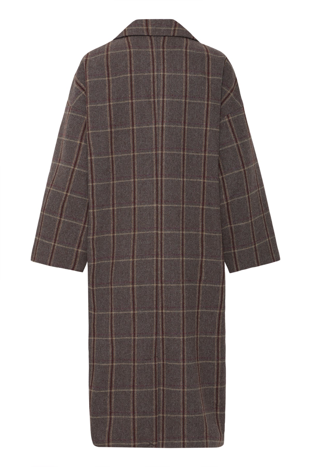 Manteau Emmalu Brun Cacao Ichi