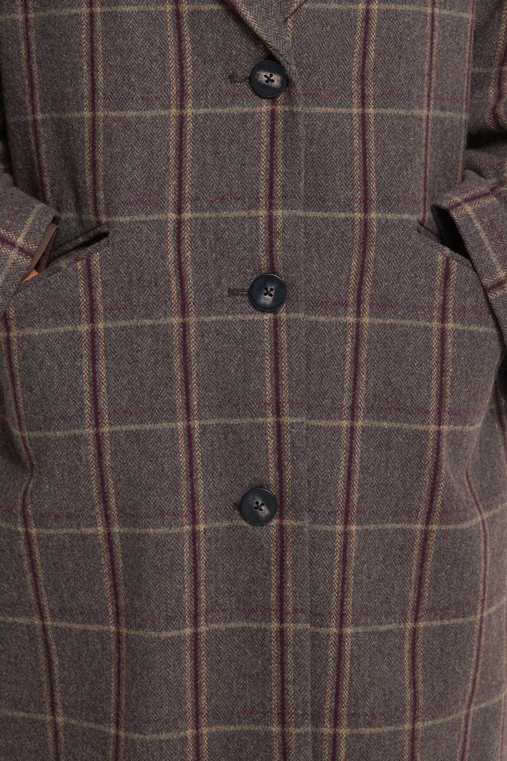 Manteau Emmalu Brun Cacao Ichi