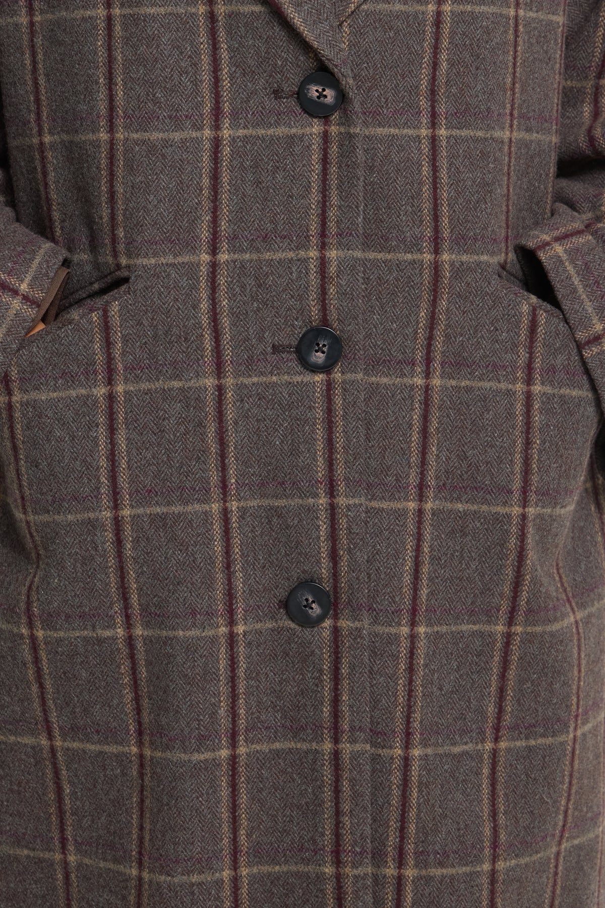 Manteau Emmalu Brun Cacao Ichi