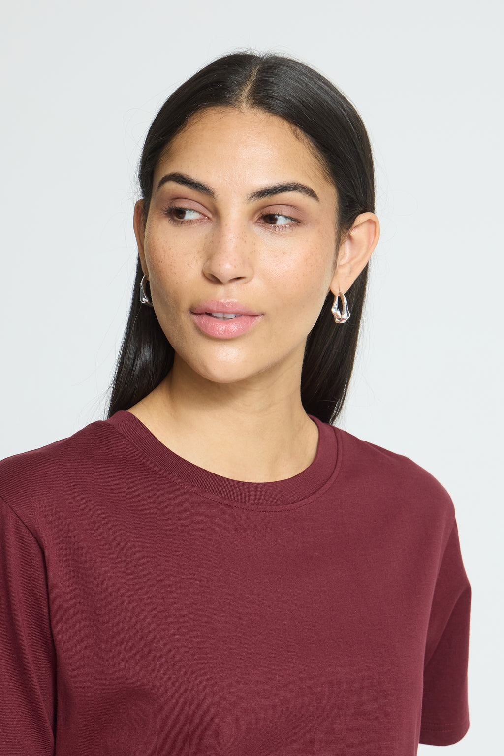T-Shirt Palmer Loose Zinfandel ICHI
