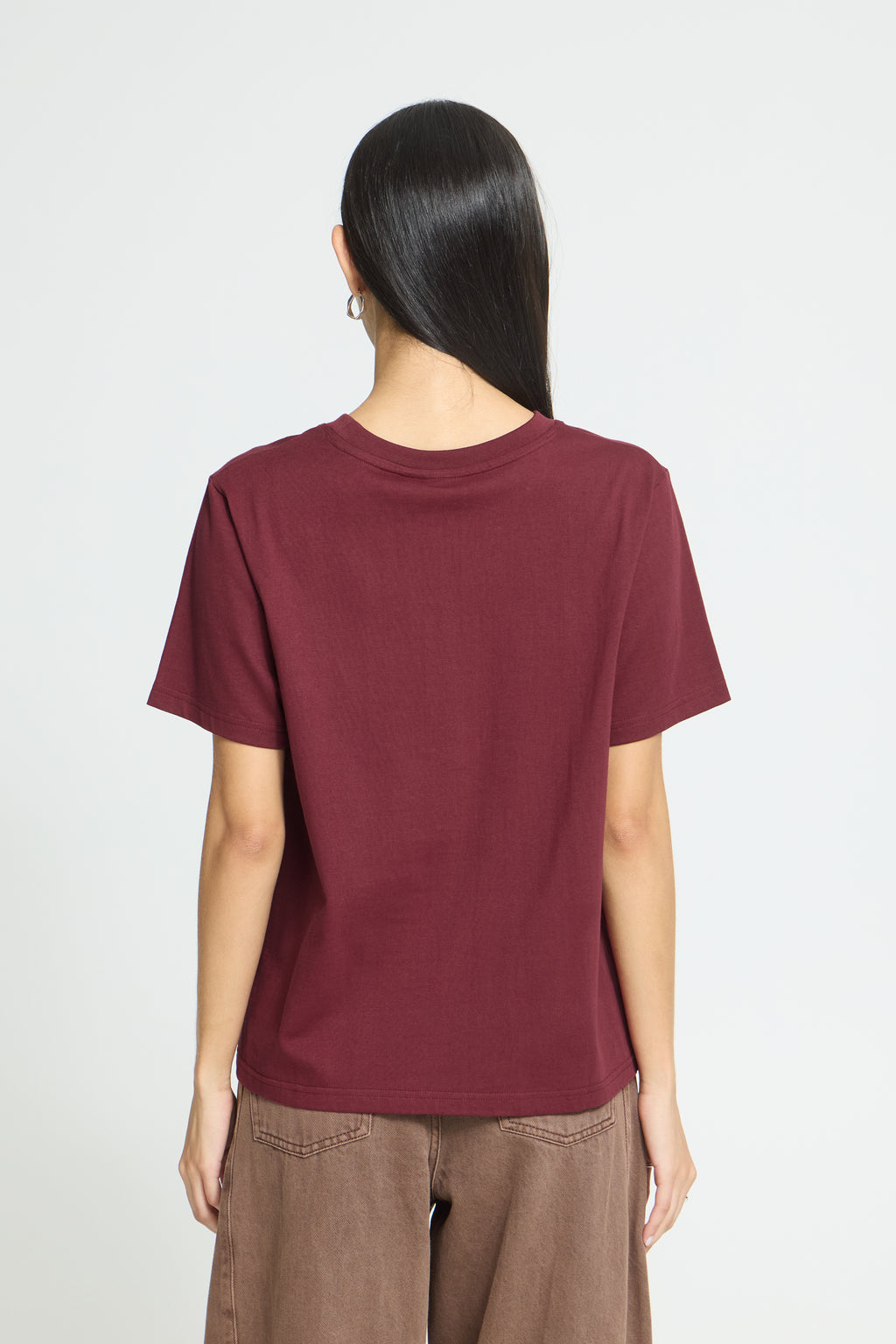 T-Shirt Palmer Loose Zinfandel ICHI