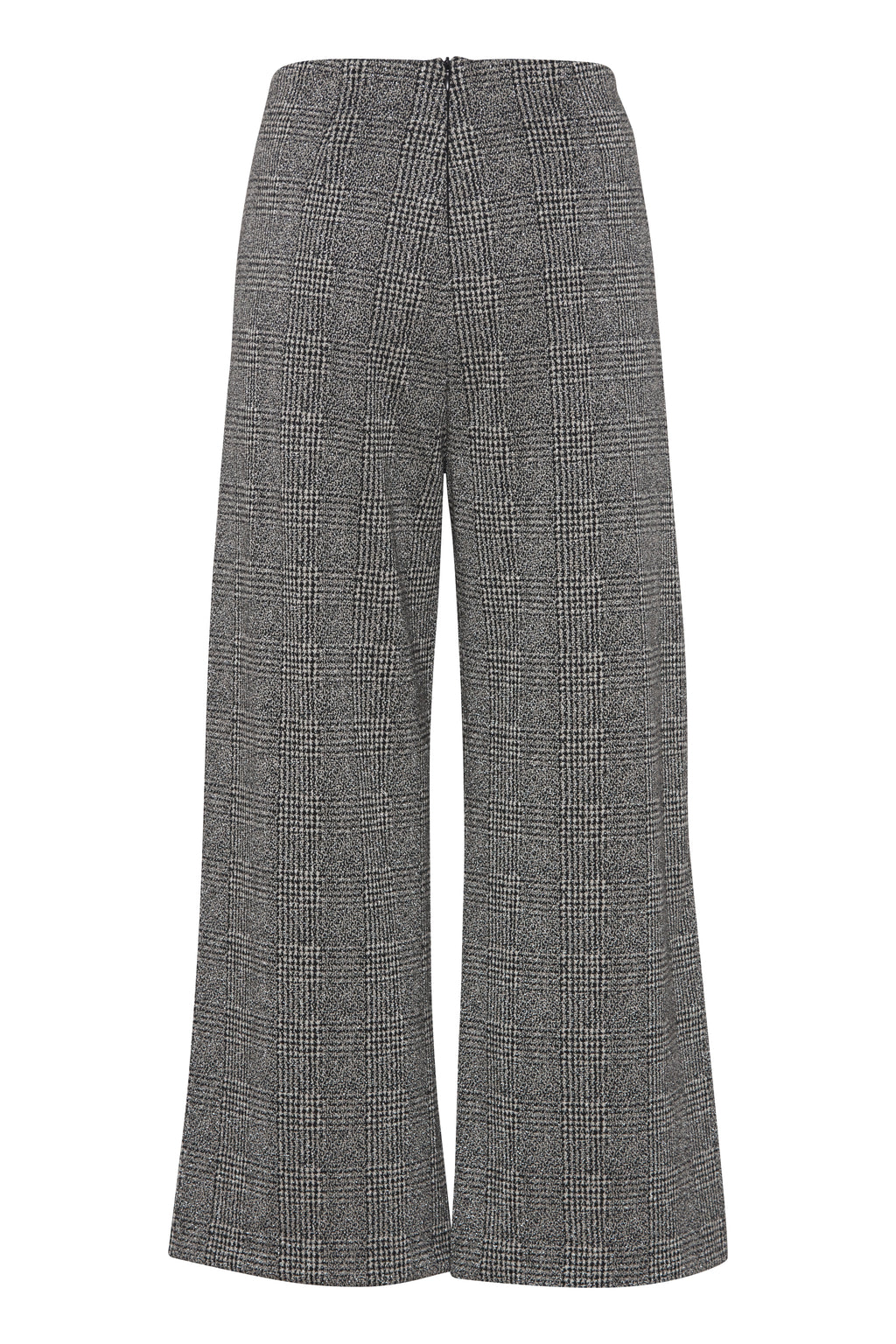 Ichi Black Lurex Mixture Kate Trousers