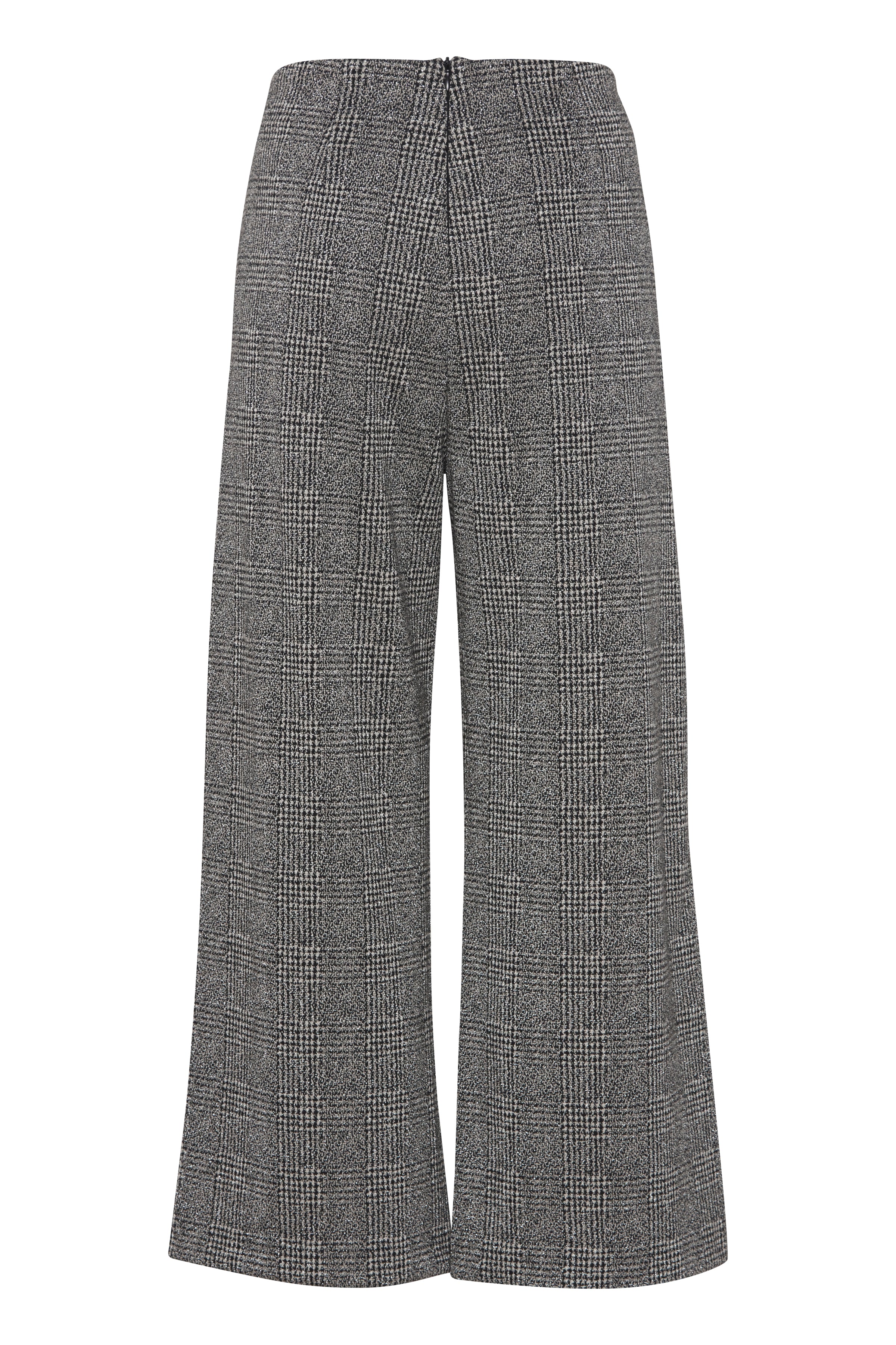 Ichi Black Lurex Mixture Kate Trousers