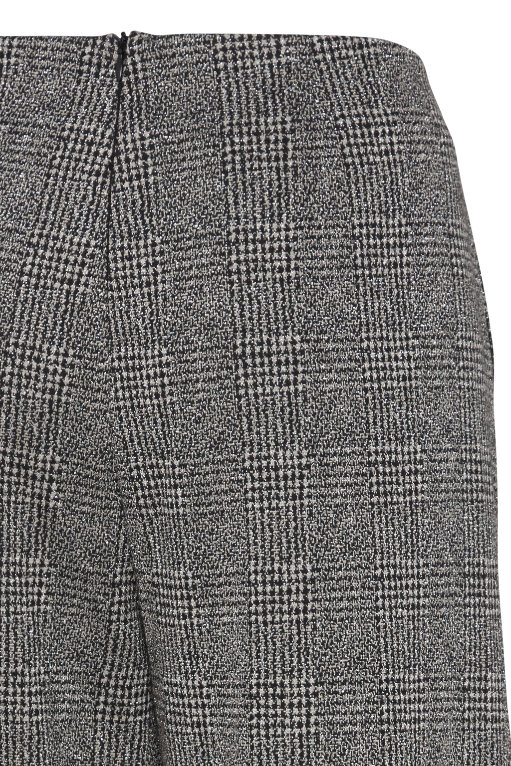 Ichi Black Lurex Mixture Kate Trousers