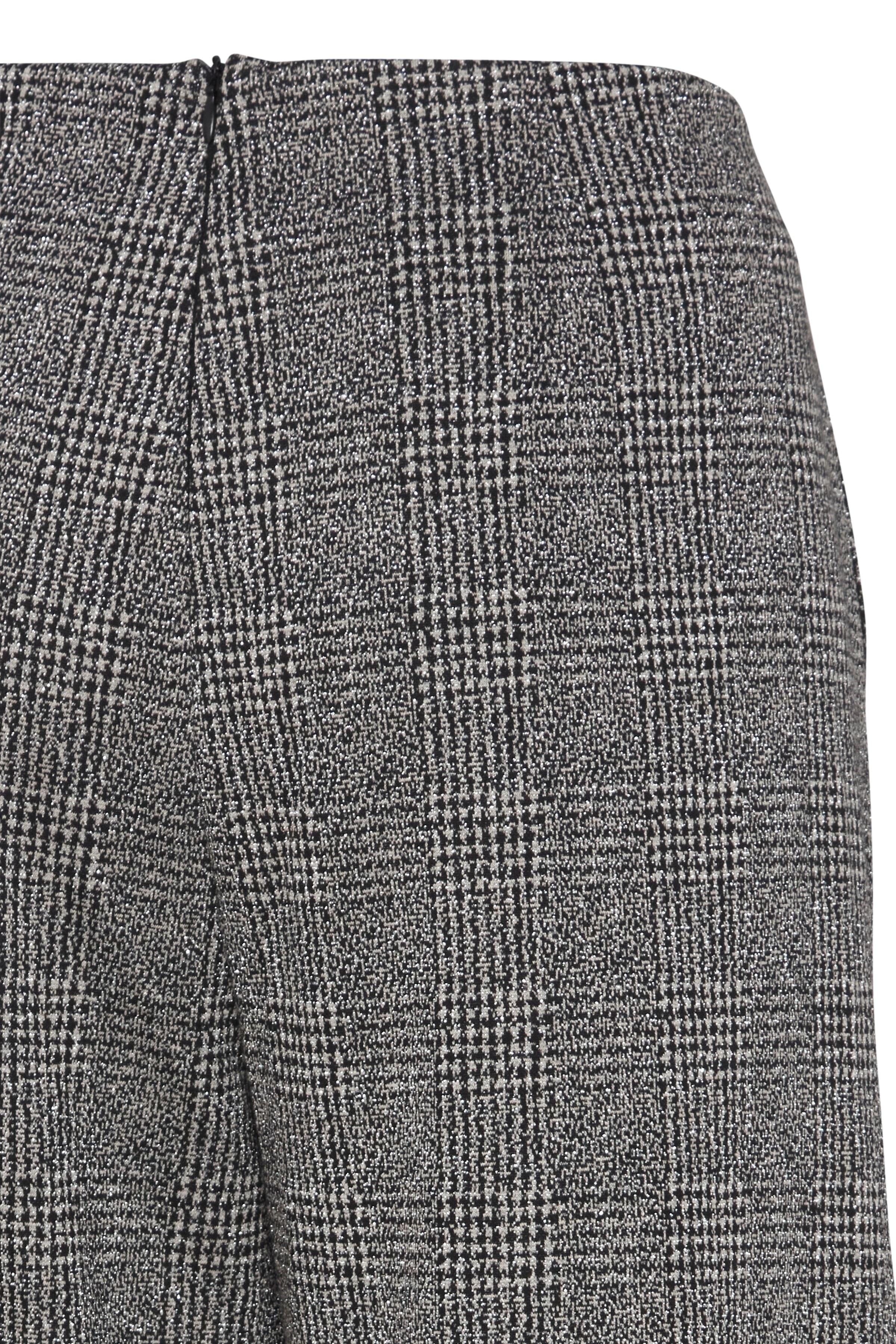 Ichi Black Lurex Mixture Kate Trousers