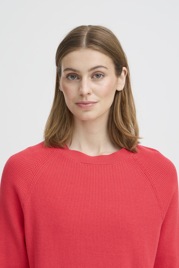 Ichi Boston Teaberry Sweater