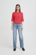 Ichi Boston Teaberry Sweater