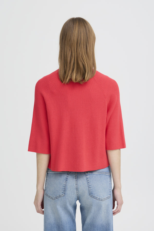 Ichi Boston Teaberry Sweater