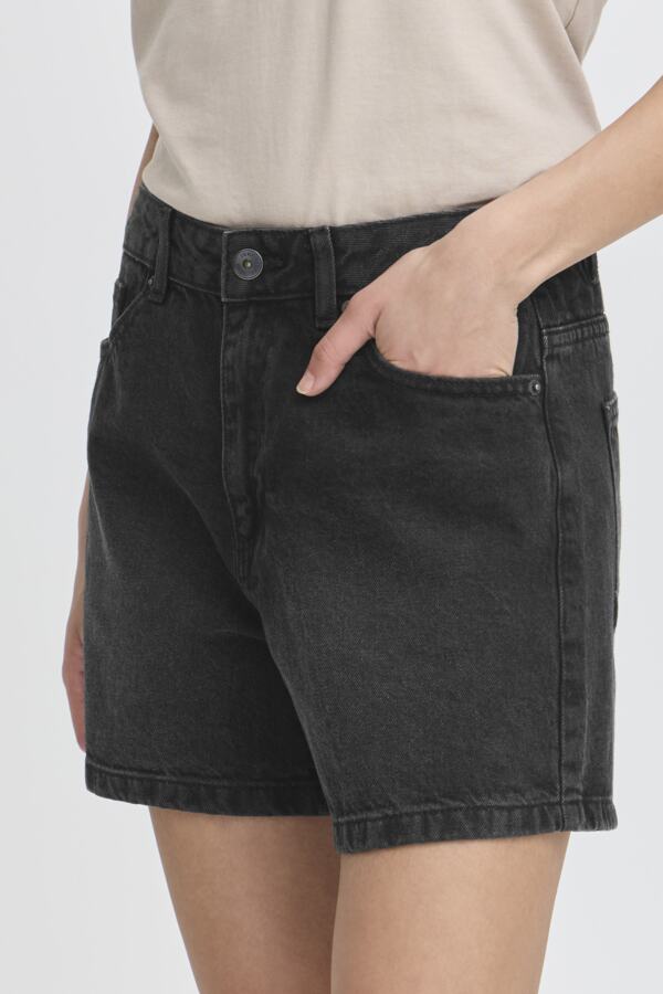 Short Aveny Noir Lavé ICHI