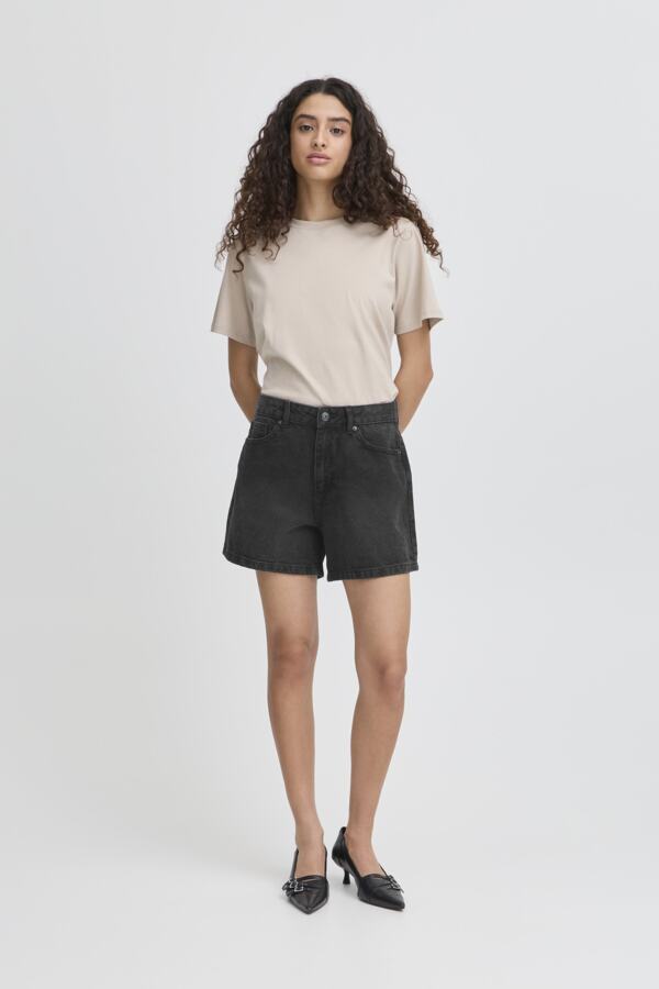 Short Aveny Noir Lavé ICHI