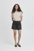 Short Aveny Noir Lavé ICHI