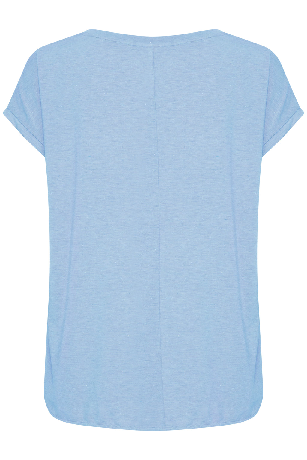 Ichi Della Robia Blue V-Neck Rebel Top