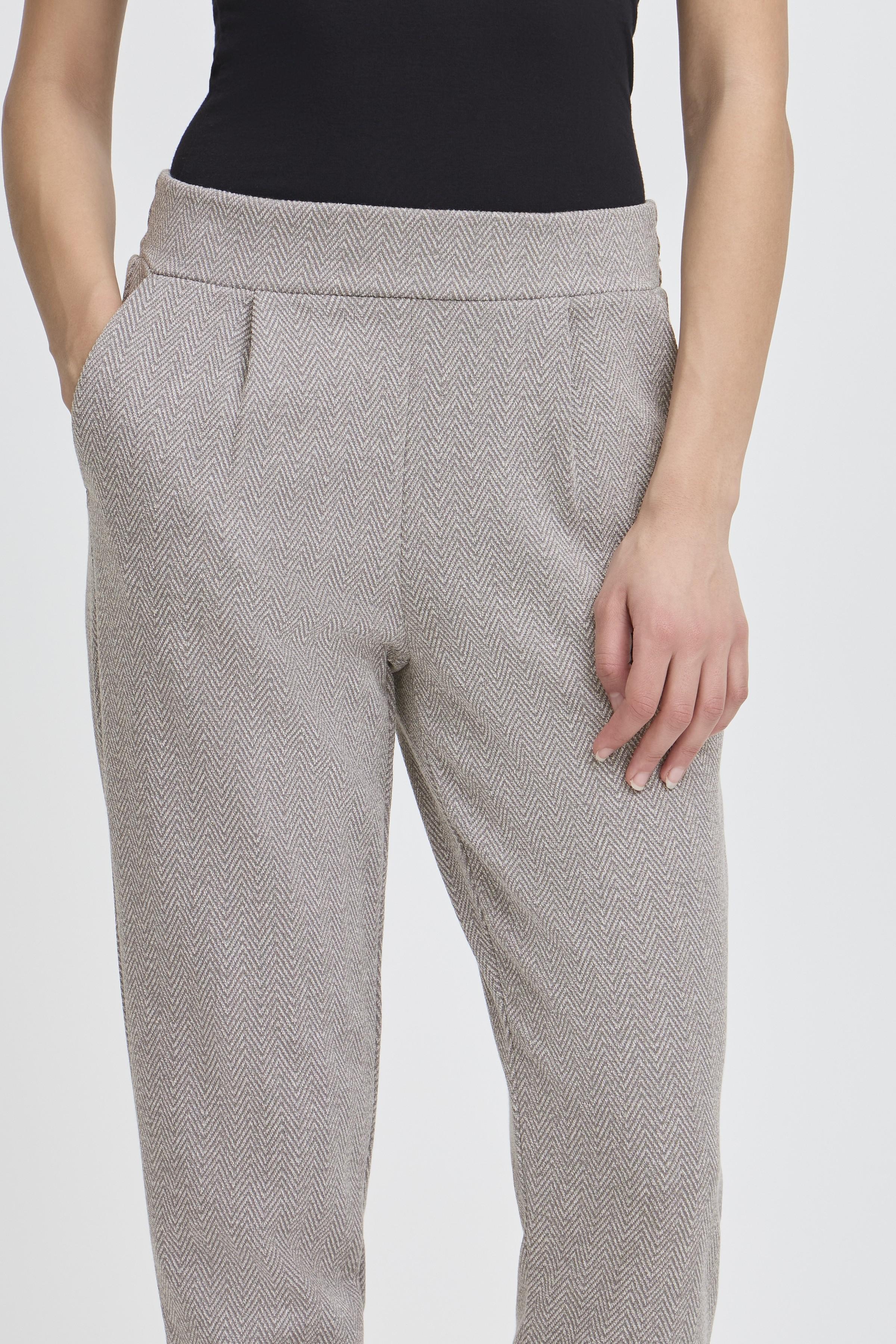 Kate Herringbone Jacquard Trousers Ichi