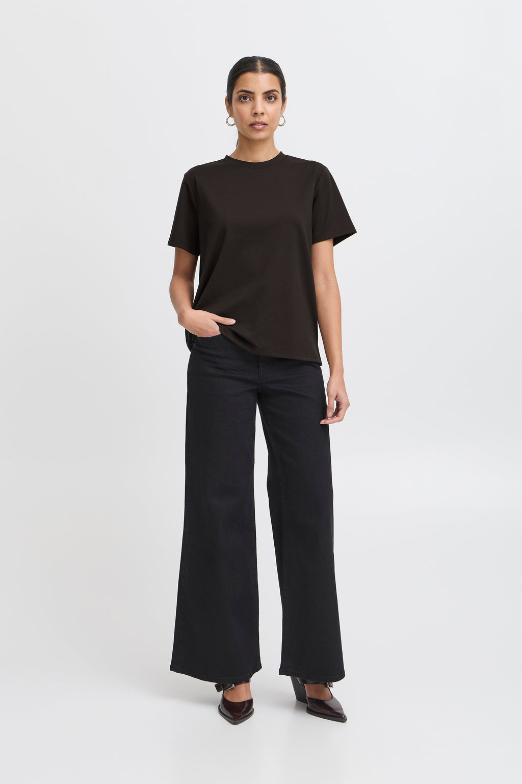 T-Shirt Kate Trend Noir Ichi