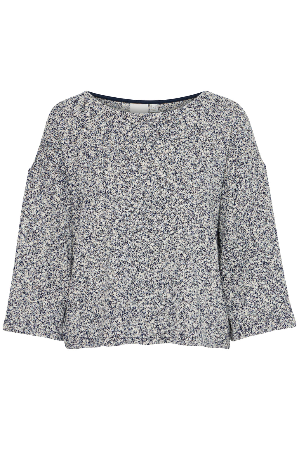 Ichi Blue/White Novella Sweater