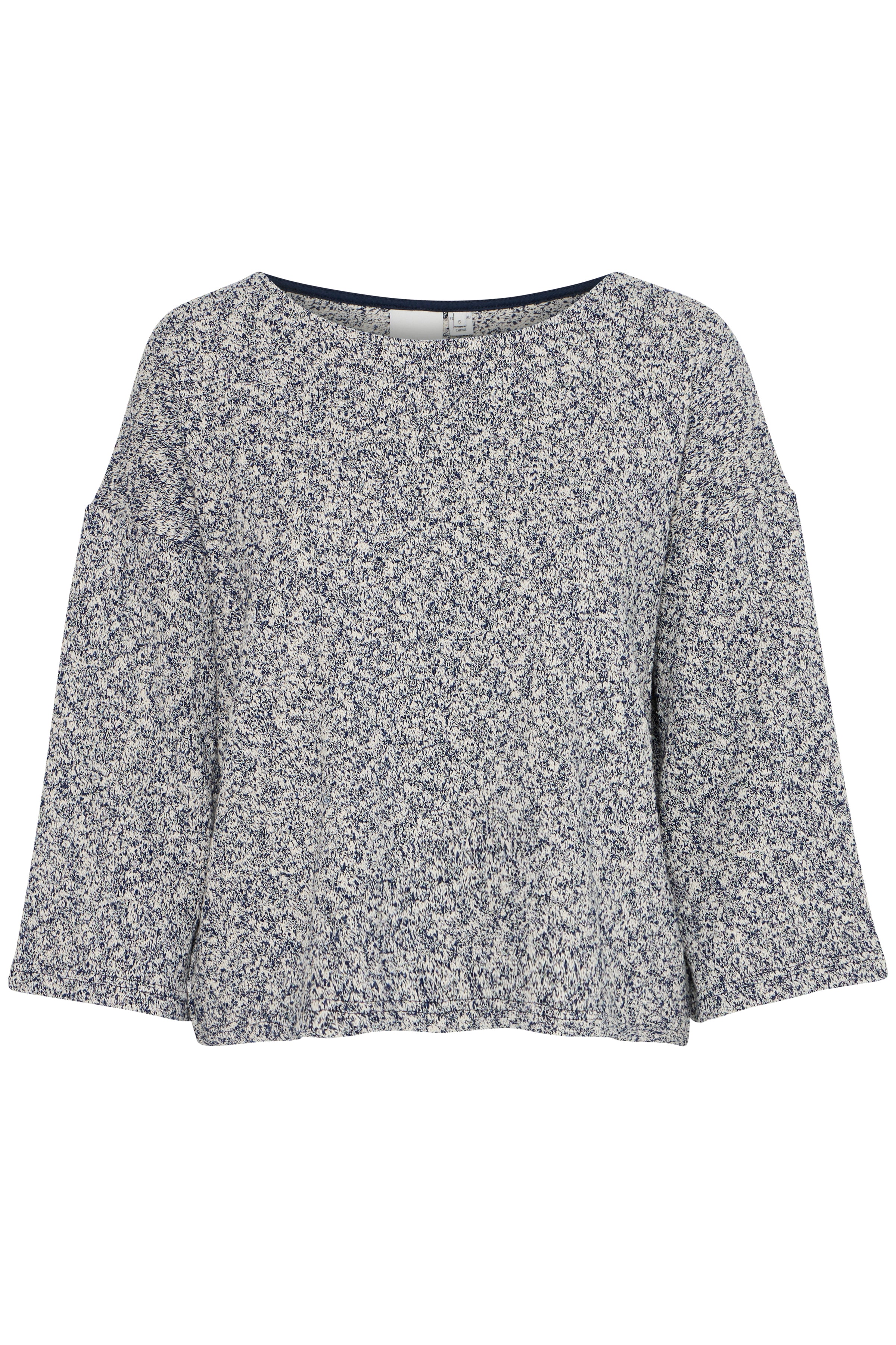 Ichi Blue/White Novella Sweater
