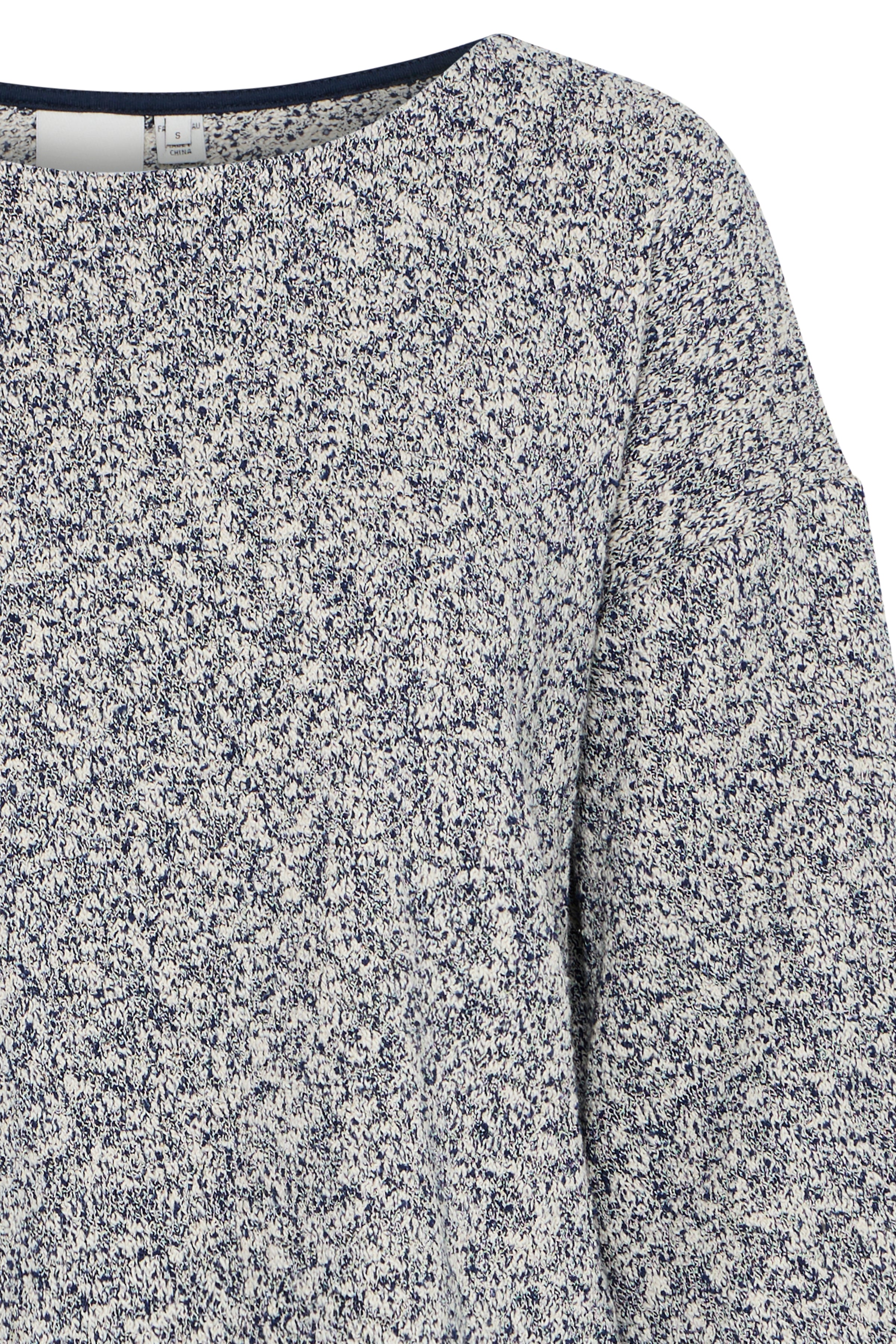 Ichi Blue/White Novella Sweater