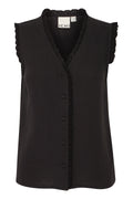 Ichi Black Mika Top