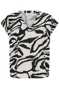 Haut Linno Manches Courtes Noir/Blanc Ichi