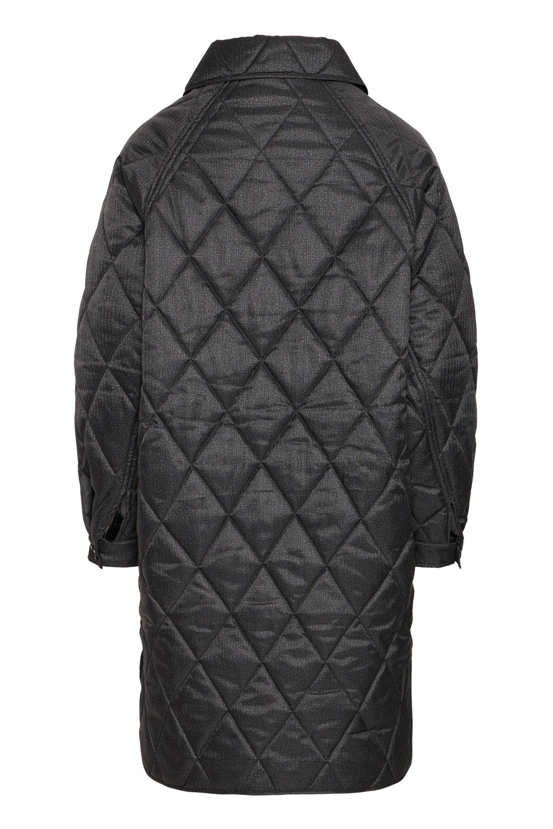 Manteau Hazta Dark Grey Melange Ichi