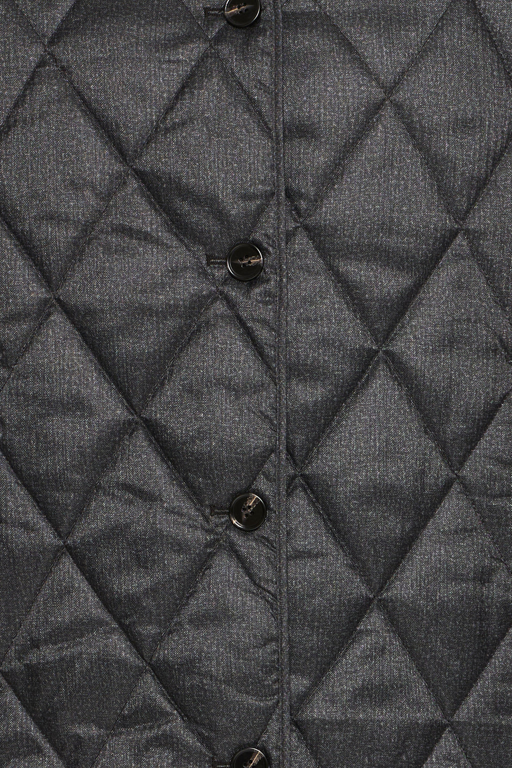 Ichi Hazta Dark Grey Melange Coat