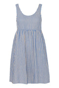 Robe Foxa Rayé Bleu/Beige Ichi