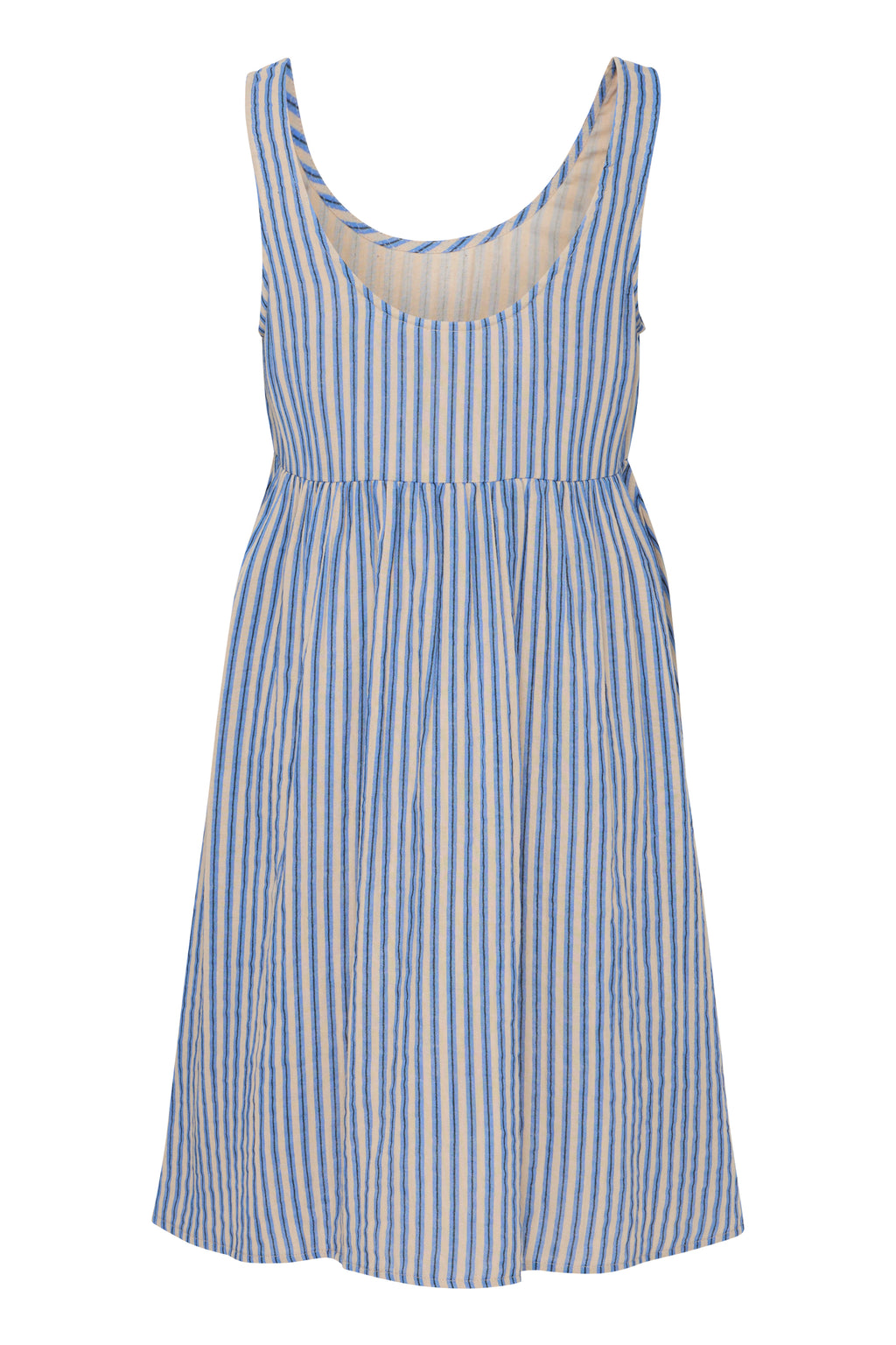 Robe Foxa Rayé Bleu/Beige Ichi
