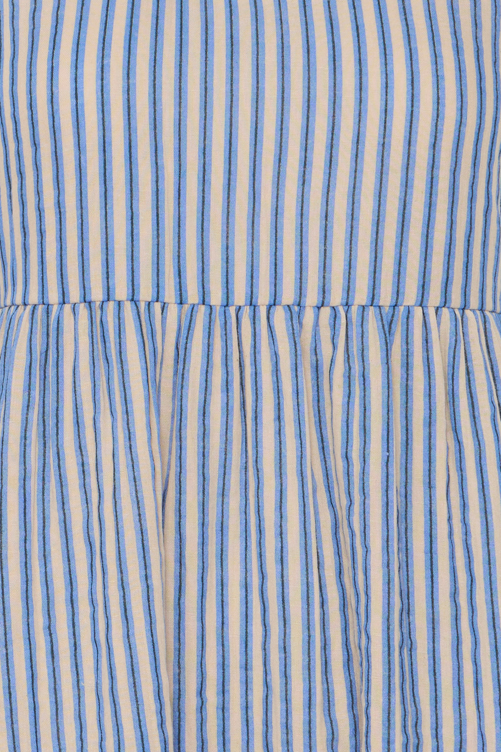 Robe Foxa Rayé Bleu/Beige Ichi