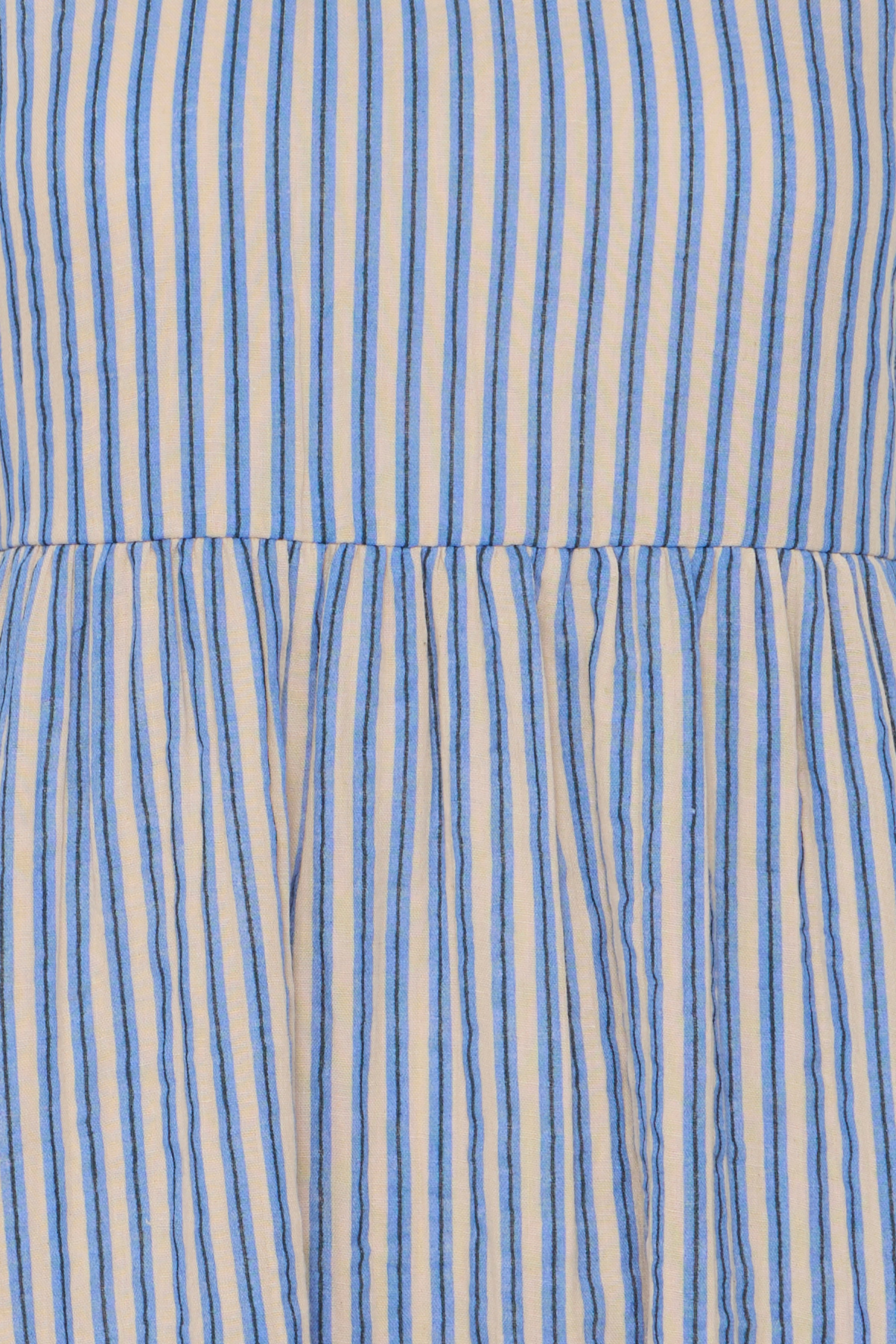 Robe Foxa Rayé Bleu/Beige Ichi