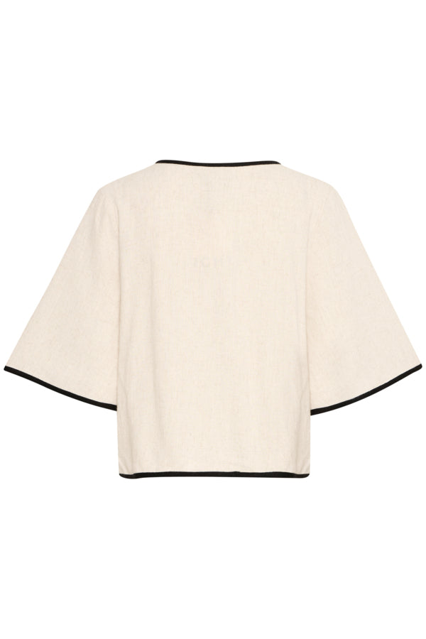 Haut Tacita Beige & Noir Ichi