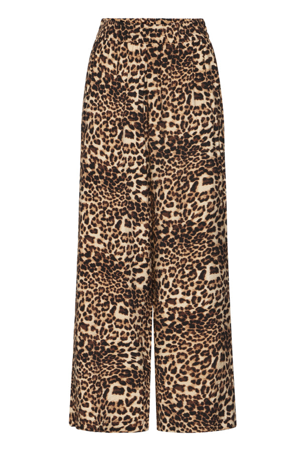Pantalon Anisse Leo Print Ichi