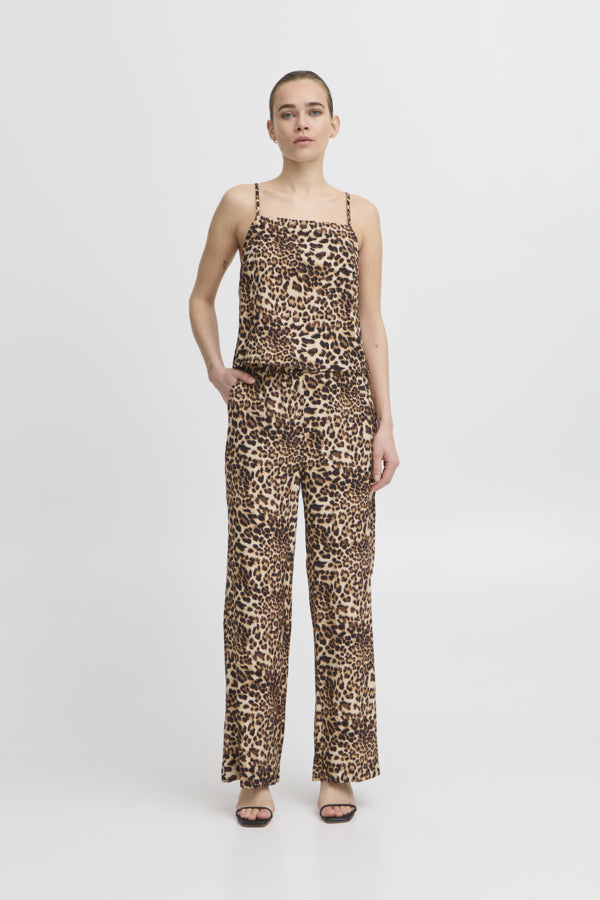 Pants Anisse Leo Print Ichi