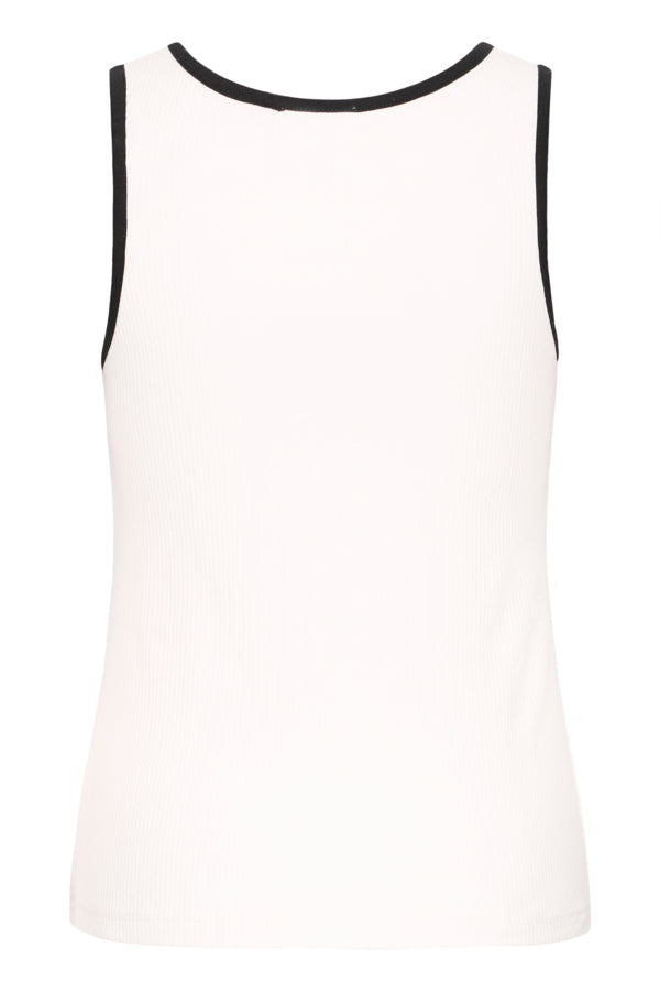 Ichi Palmela White Camisole