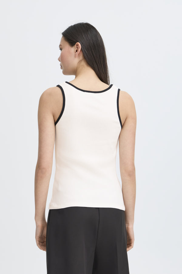 Ichi Palmela White Camisole