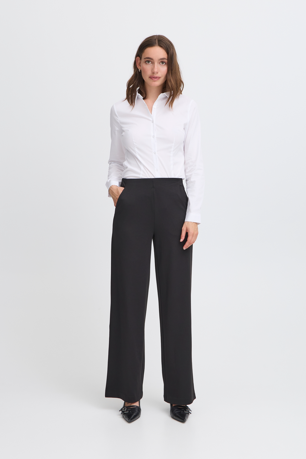 Pantalon Zipper Kate PA2 Noir Ichi