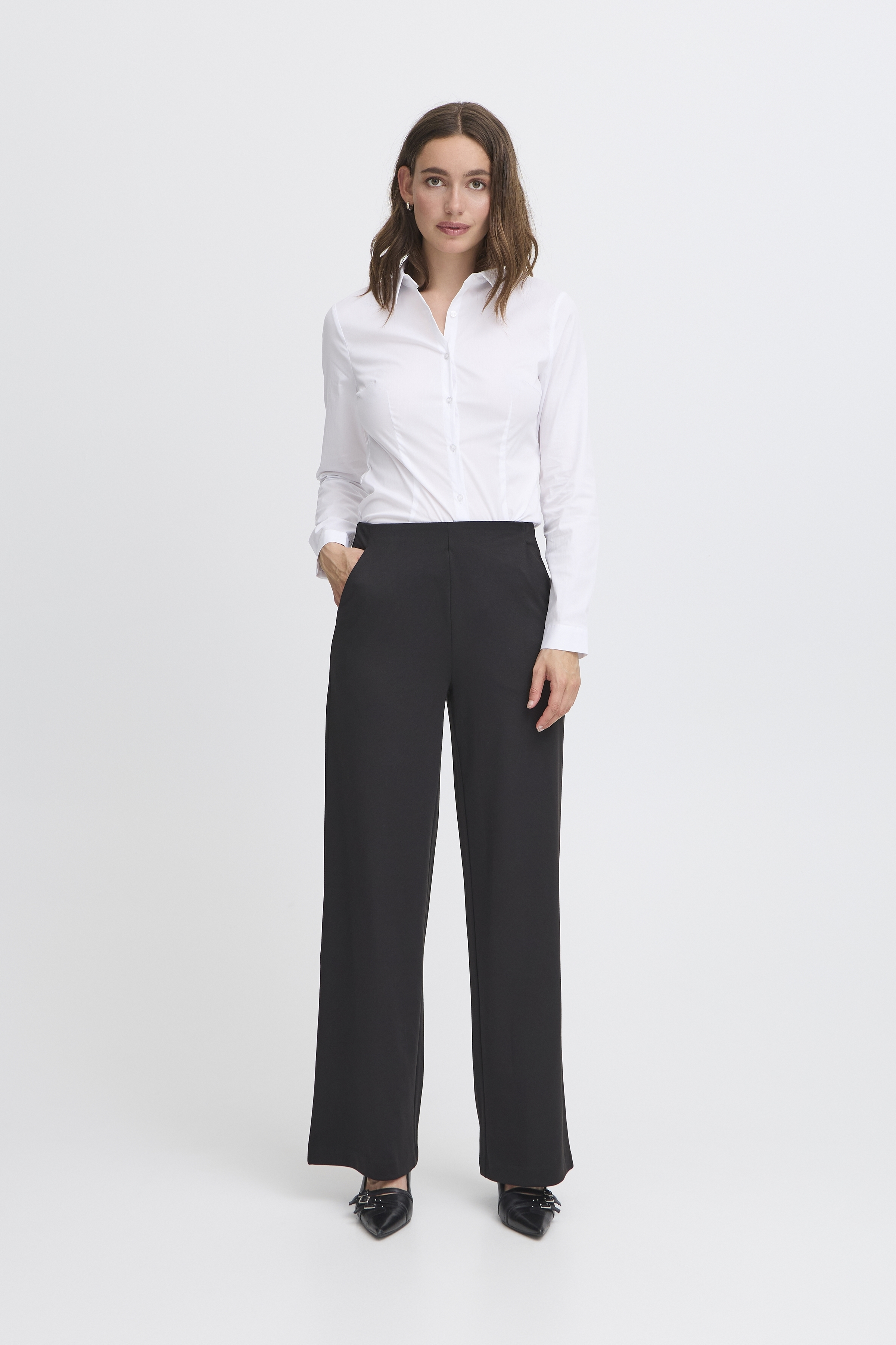 Pantalon Zipper Kate PA2 Noir Ichi