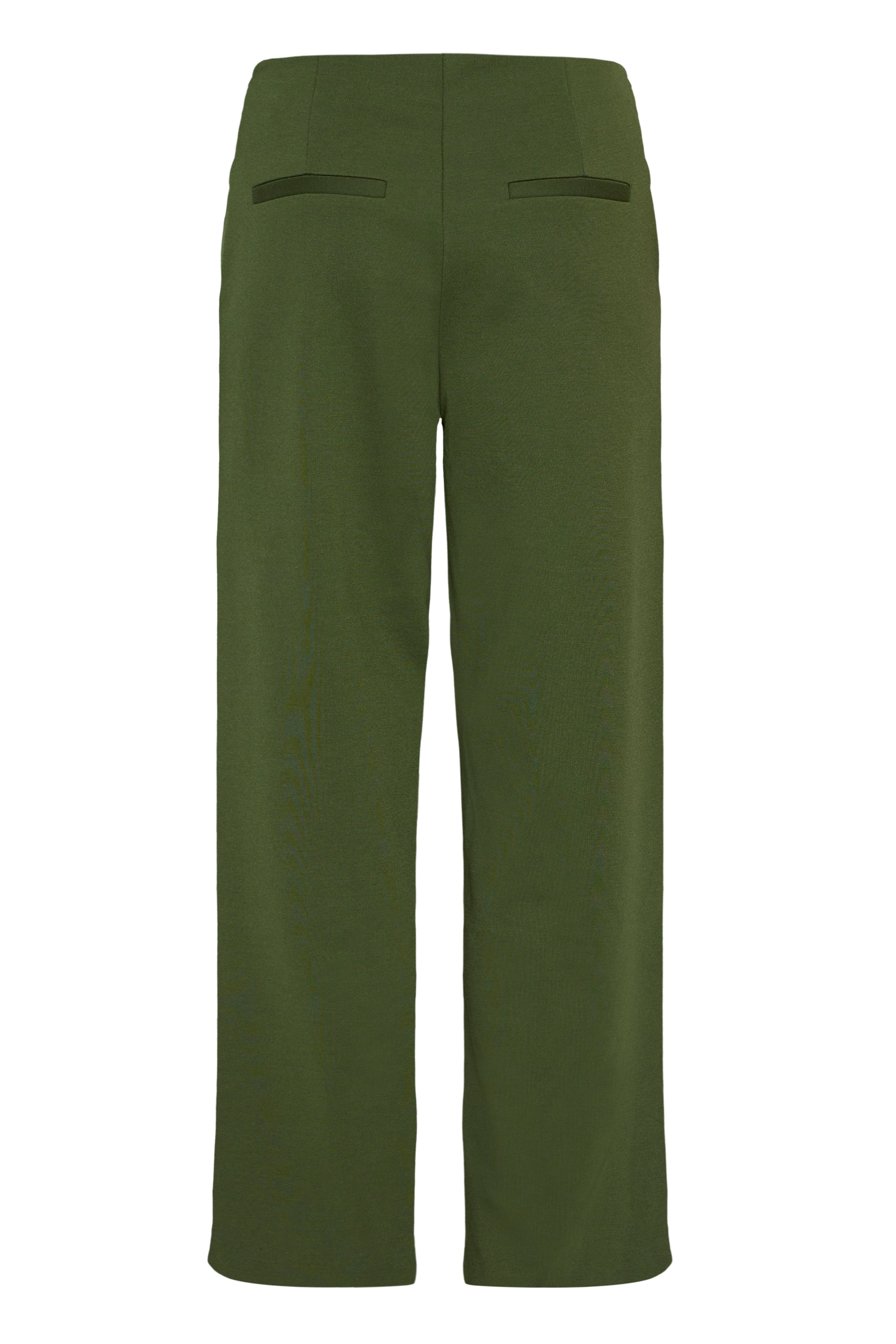Ichi Kate PA2 Dark Green Zipper Trousers