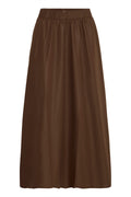 Ichi Brown Maxi Taupe Skirt