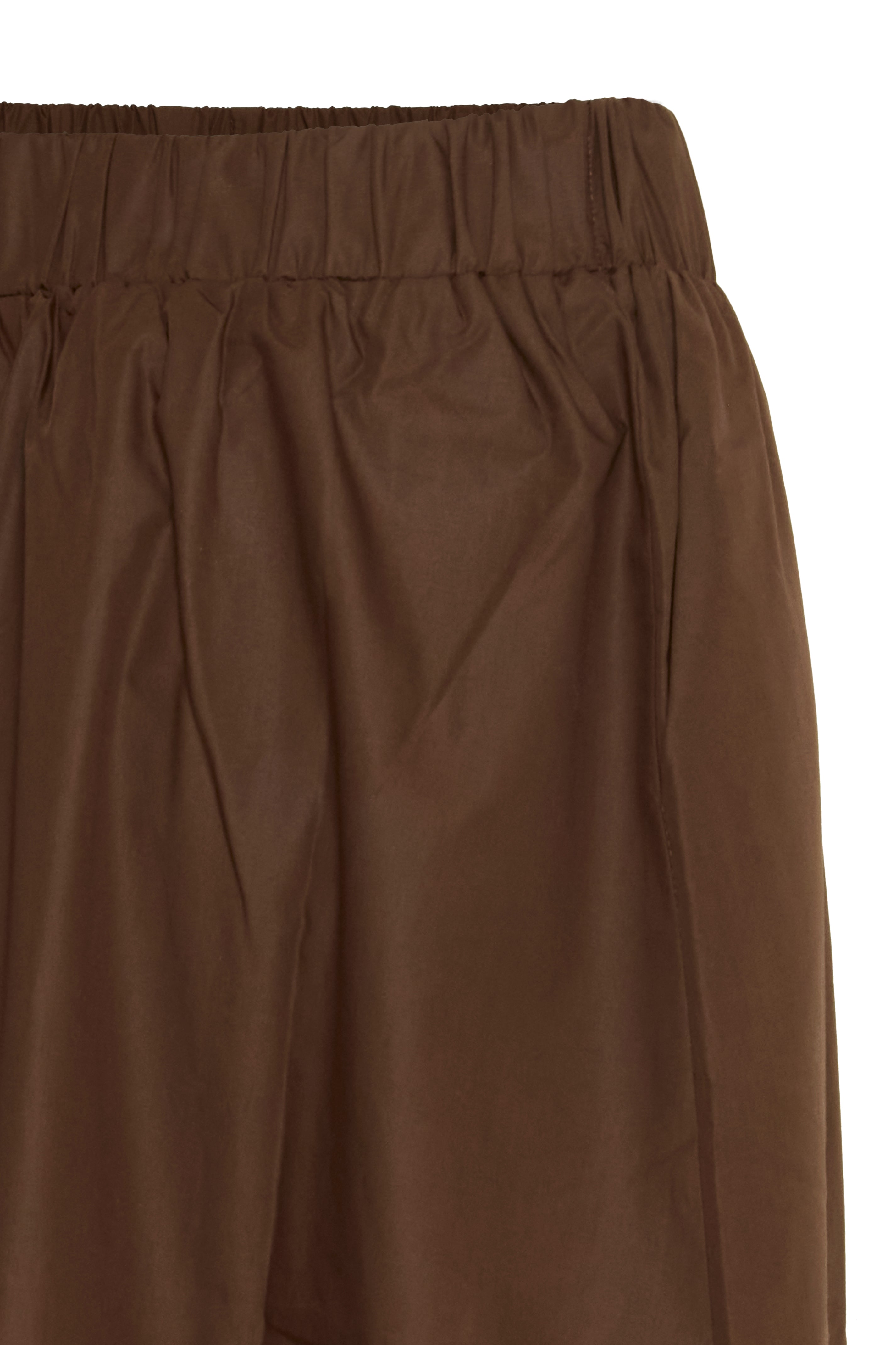 Ichi Brown Maxi Taupe Skirt