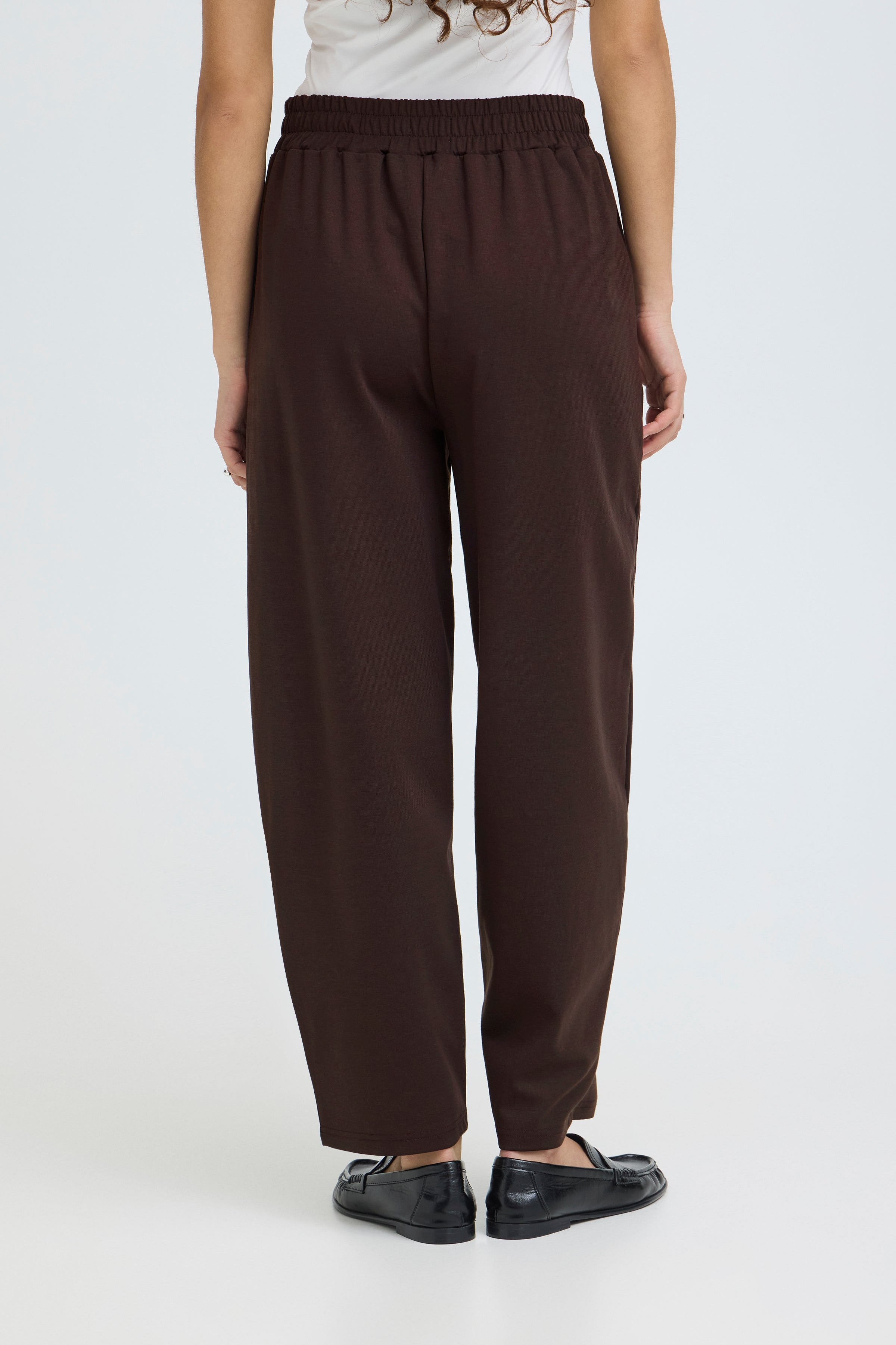 Pantalon Kate Barrel Brun Chocolat Ichi