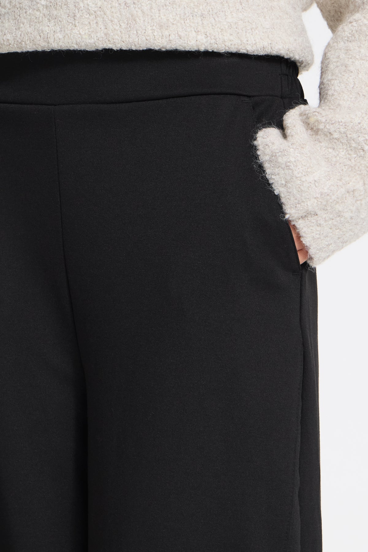 Pantalon Kate Barrel Noir Ichi