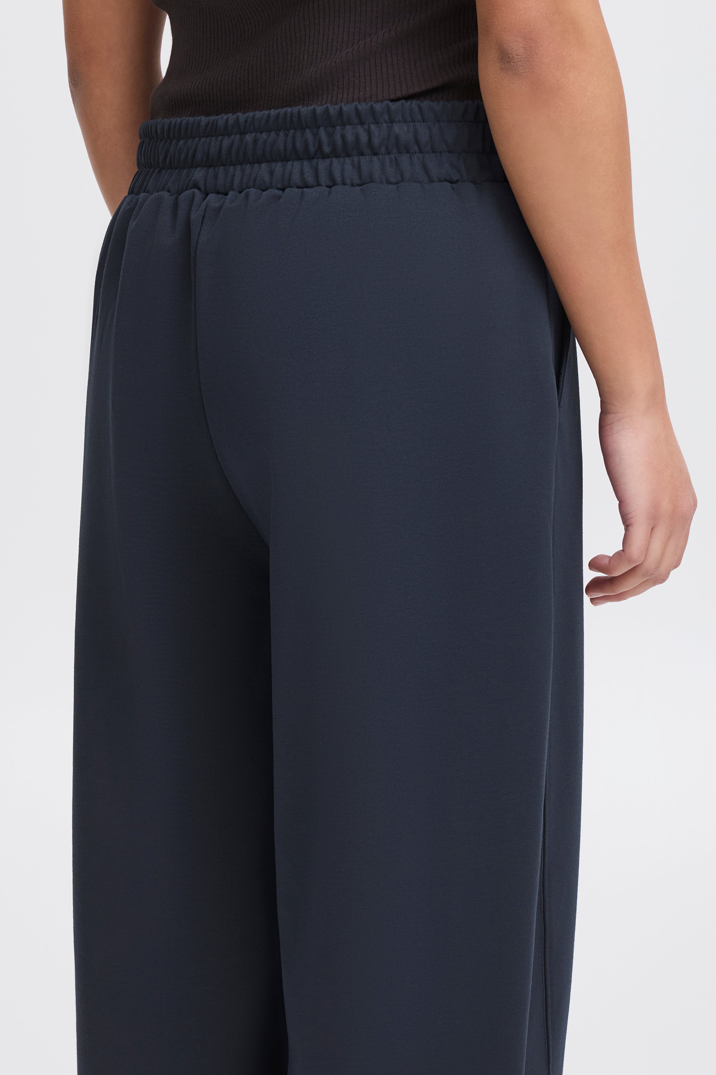 Pantalon Kate Barrel Bleu Marin Ichi