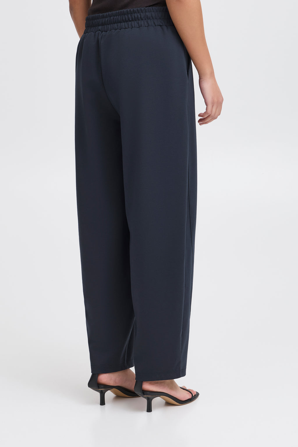 Pantalon Kate Barrel Bleu Marin Ichi