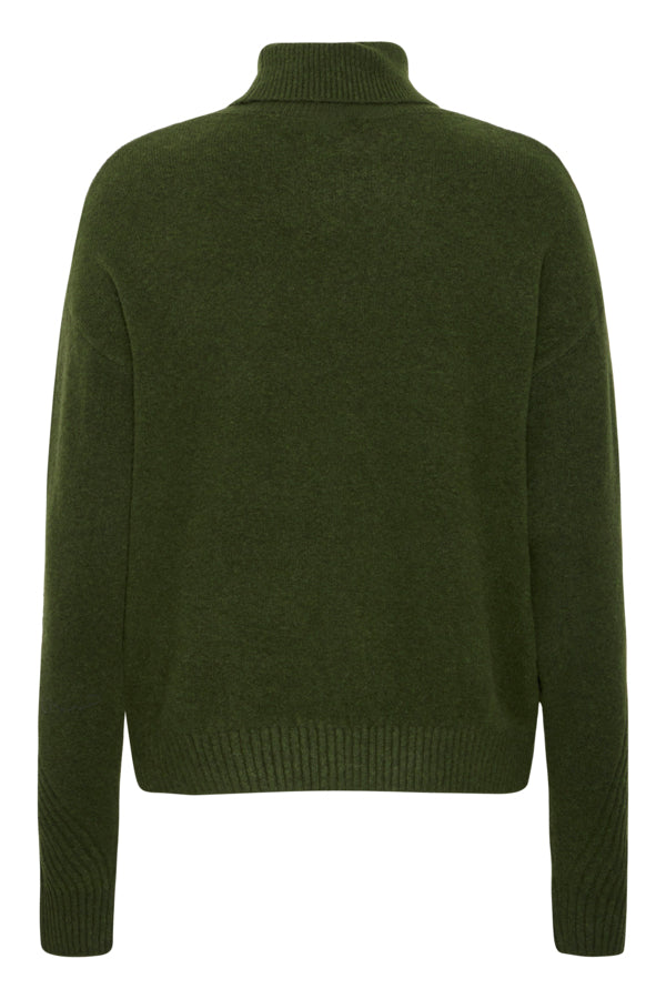 Pull Dasila LS3 Vert Foncé Ichi