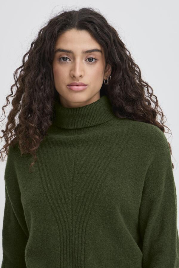 Pull Dasila LS3 Vert Foncé Ichi