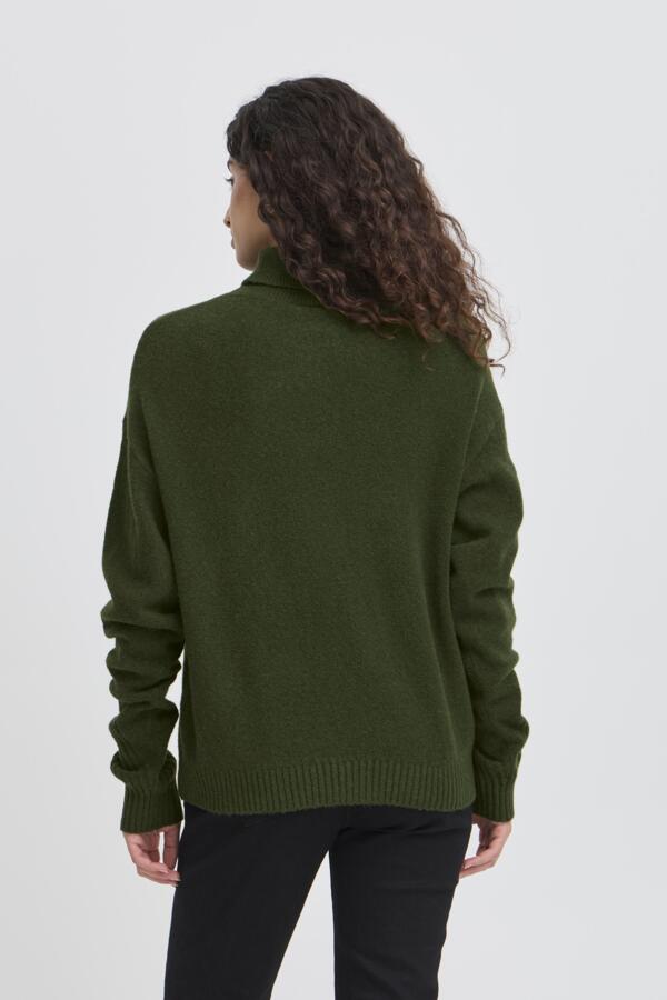 Pull Dasila LS3 Vert Foncé Ichi
